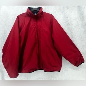 Timberland Waterproof Reversible Nylon To Fleece Jacket Pockets Large 2001 G8‎